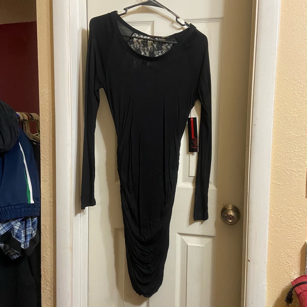 Nightclub dress tag still on it